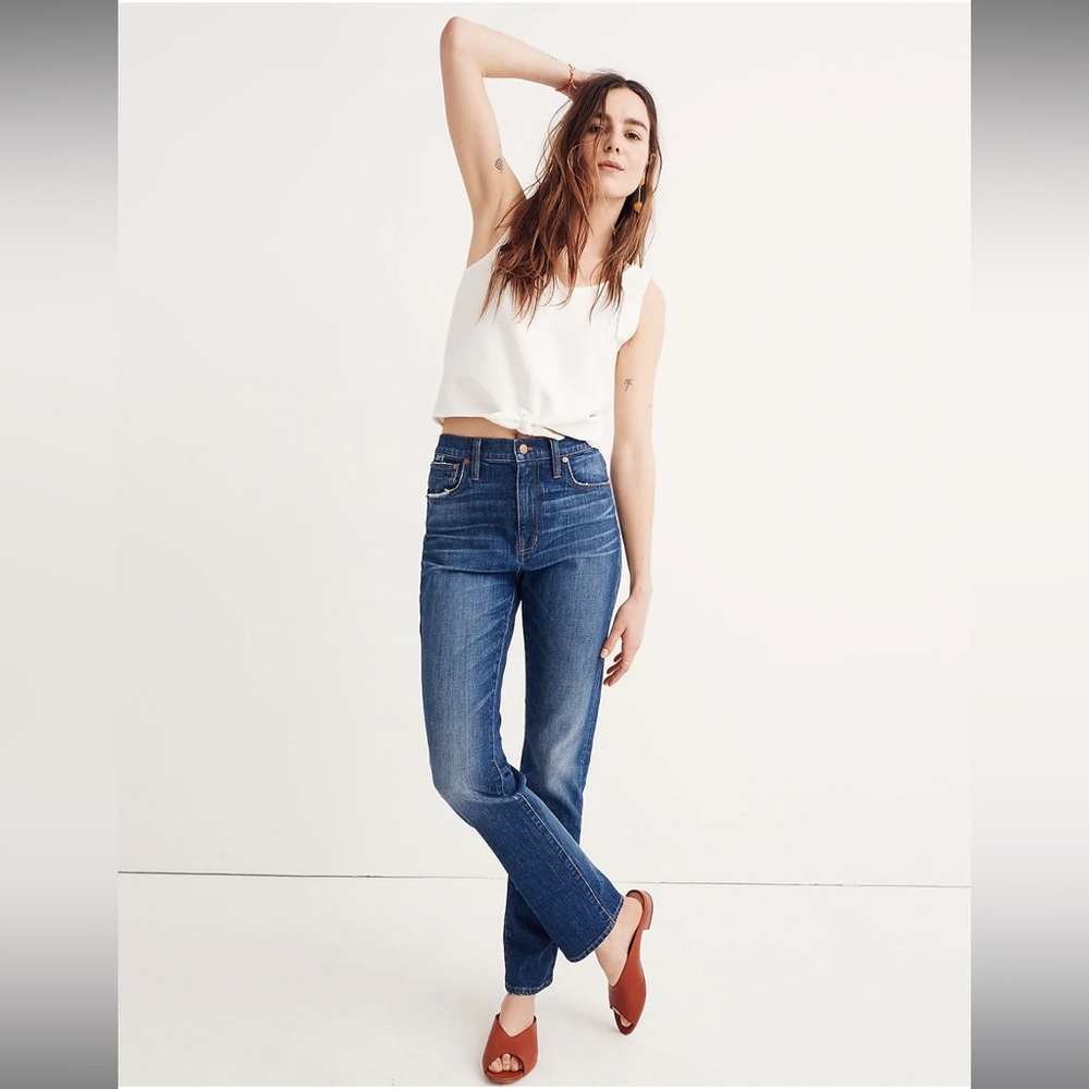 Madewell The High-Rise Slim Boyjean